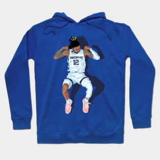 Ja morant flexing _ the goat Hoodie